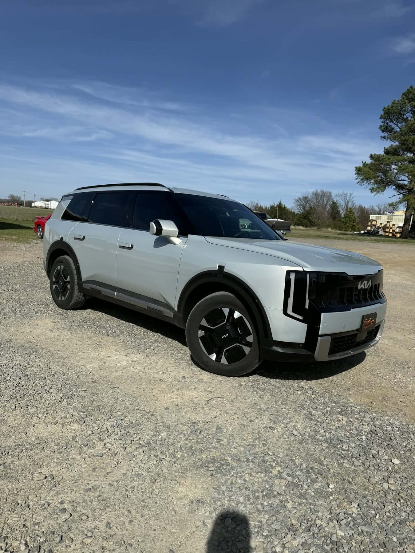 Kia Telluride with factory-match window tint